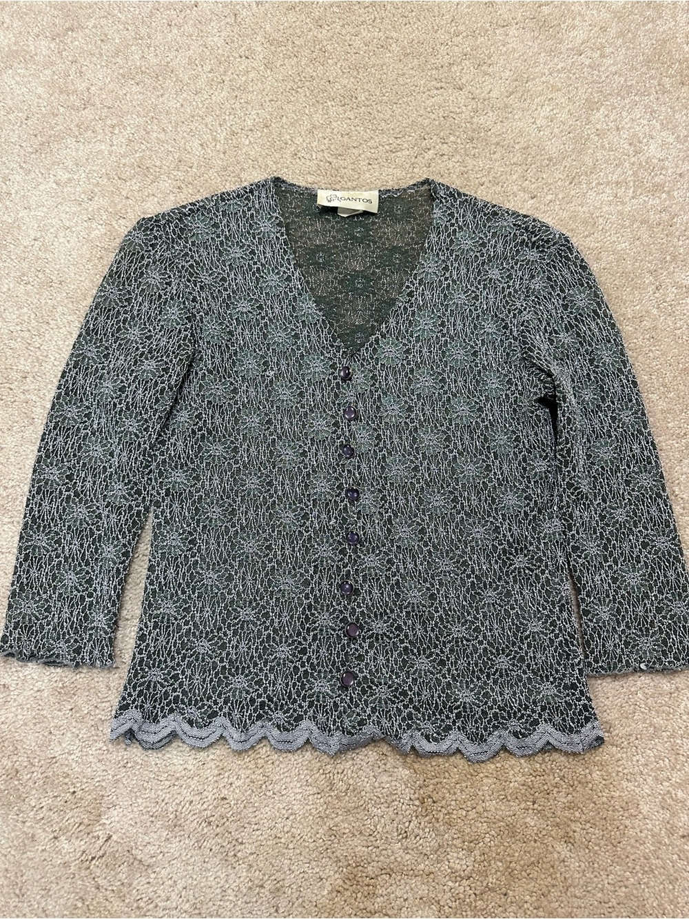Vintage Gantos Lace Top